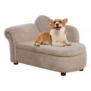 Sleep Custom Dog Bed Luxury Handmade Wholesale Soft Warm Orthopedic Dog Bed