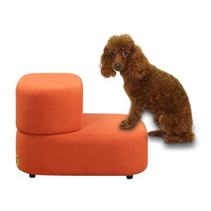 Eco friendly wooden sponge pet sofa cat and dog steps pet bed comfortable furniture