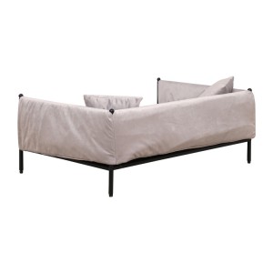 Original elevated large luxury dog iron sofa bed pet furniture dog bed