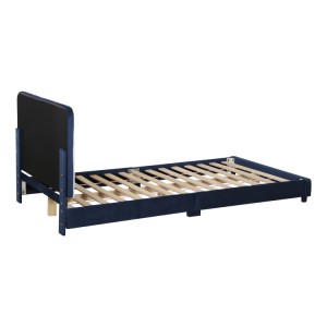 luxury minimalist kids bed headboard height-adjustable children’s bed lightweightly assembled kids furniture