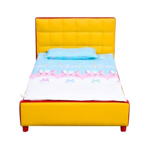 Factory wholesale custom cute small kids bed kids room bedroom for young children