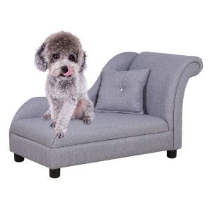 Luxury dog bed pet lounger comfortable throw pillow