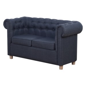 Dirt-resistant fluffy windproof warm kids sofa simple modern children’s furniture with a double position thick backrest