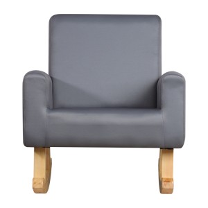 high quality linen popular design child sofa rocking chair