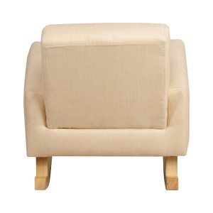 high quality linen popular design child sofa rocking chair