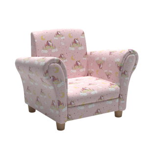 OEM/ODM Supplier Boys Bookcase - Unicorn printing kids sofa chairs factory export directly – Baby Furniture