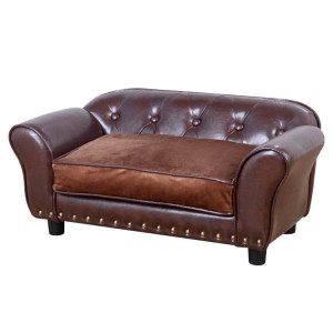 Factory export  OEM dog sofa bed luxury plush pet cushion