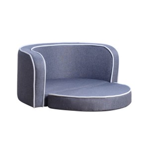 Wholesale Price China Customized New Durable Grey Square S M L Pet Product Cat Cushion Dog Bed