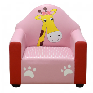 18 Years Factory Childs Table And Chair - Mini kids sofa with animal printing new design – Baby Furniture