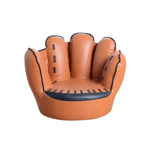 Baseball glove mitt kids chair boy bedroom furniture