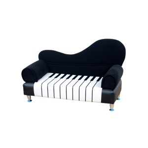 Good Quality Kids Bean Chair - Unique Piano shape sofa kids funny reading chair – Baby Furniture