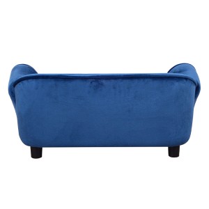tufted foam plush comfortable pet sofa bed