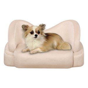 Plush pet furniture sofa comfortable and firm sofa
