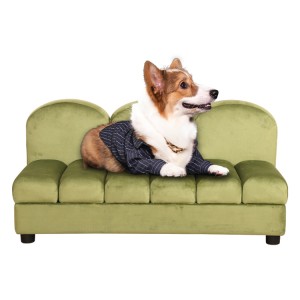 Wholesale luxury pet sofa furniture cat and dog bed furniture