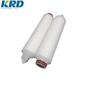 new product 20 inch 20 micron Pp Pleated Water Filter Cartridge For Water Treatment