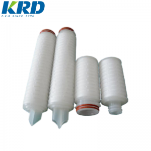 best selling 20 inch 6 micron Pp Pleated Water Filter Cartridge For Water Treatment