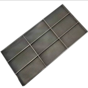 new trends Stainless steel wedge wire Johnson filter mesh with stiffeners screen stainless mesh wire