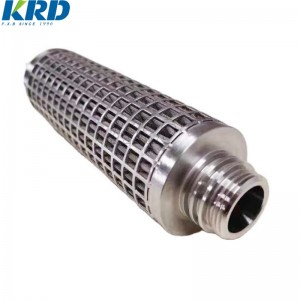 new 2023 product wholesale Stainless steel Metal melt filter element PM-40-DOE-50/PM40DOE50 10um Polymer Melt metal candle filter