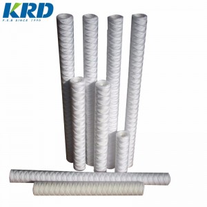 KRD PP Filter 60 inch 40 micron String Wound Filter Element