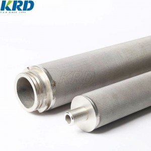 factory supply Stainless Steel Sintered Porous Pipe sintered stainless steel fiber felt