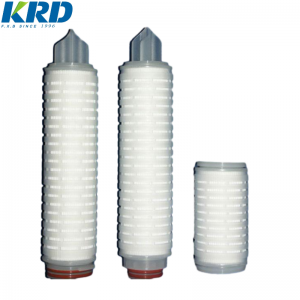 industrial 40 inch 4.5 micron Pp Pleated Water Filter Cartridge For Water Treatment