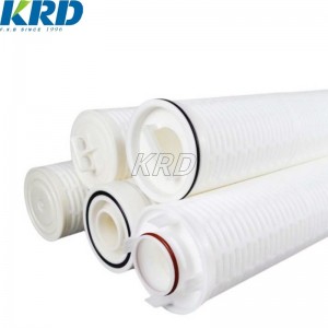 40″ PP Pleated 40 inch 6 micron Large flow water filter element MCY1001FREH13-SS