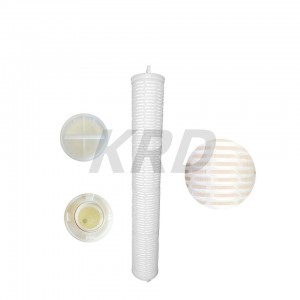 OEM China OEM/ODM Manufacturer Micro Pleated Nylon66 Membrane Filter Cartridge for Pharmaceutical Chemical Solvents Filtration Mineral Water Liquor Water Treatment