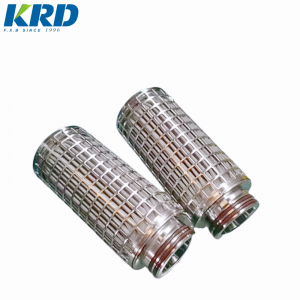 KRD supply customized Customized melt Metal stainless steel candle filter PM-20-DOE-30/PM20DOE30 20um Polymer Melt metal candle filter