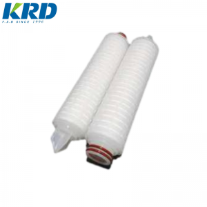 40″ PP Pleated 40 inch 6 micron Pp Pleated Water Filter Cartridge For Water Treatment