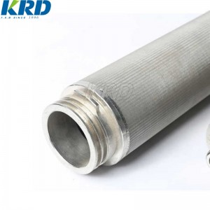 long life 0.5 Micron stainless steel micro bubble diffuser stone sintered stainless steel fiber felt