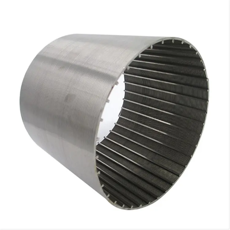 high flow Water Well Pipe Screen Johnson Screen Pipe stainless steel wire mesh pleated filter cartridge