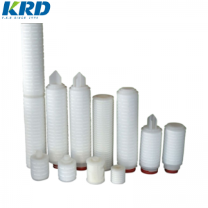 new trends PTFE Micron filter cartridge Pp Pleated Water Filter Cartridge For Water Treatment
