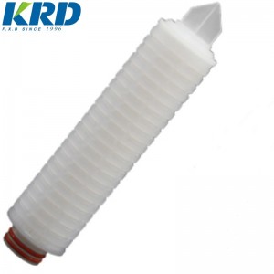 high flow Large High Flow PP Pleated Water Filter Cartridge Pp Pleated Water Filter Cartridge For Water Treatment