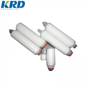 house use Sterilized PES Membrane Filter Cartridge water filter Pp Pleated Water Filter Cartridge For Water Treatment
