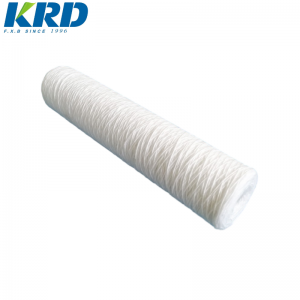 Power plant circulating 40 inch 10 micron String Wound Filter Element