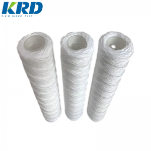 high quality 20 inch 4.5 micron string wound filter element