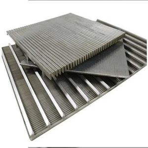 Screen Mesh Filter For Oil Well Filtration SS304 316L Flat Wedge Wire Johnson Screen Filter Panel
