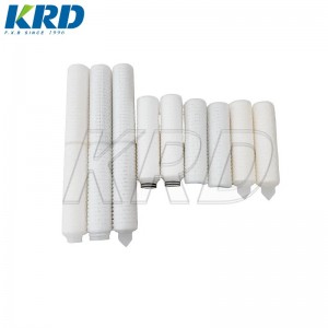 high power 60 inch 6 micron Pp Pleated Water Filter Cartridge For Water Treatment
