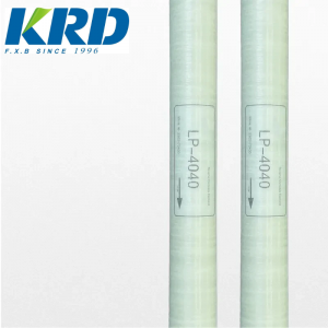 KRD supply customized LP2521 membrane filter energy Filtration membrane filter brackish water RO water FR-8040-400 membrane filter element