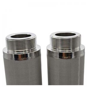 Factory Promotional Supply Stainless Steel Sintered Filter Metal Candle Melt Polymer Filter Cartridge Hydraulic Oil Filter Elements