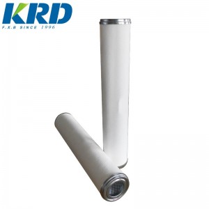 KRD supply customized High Precision Coalescing Filter FG324-5 / FG3245 Coalescence Separation Filter