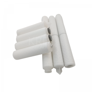 China OEM Fast Delivery Horizontal Pleated 40″ Industrial Filter Element Water Filter Cartridge