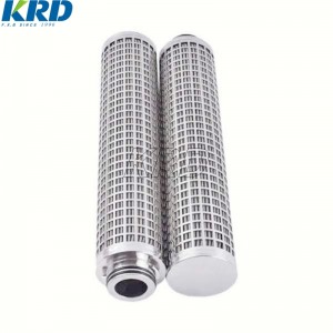 industry use wholesale Stainless steel Metal melt filter element PM-30-226-30/PM3022630 20um Polymer Melt metal candle filter