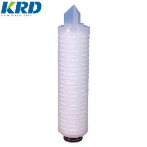 best selling 20 inch 6 micron Pp Pleated Water Filter Cartridge For Water Treatment