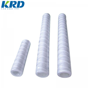 high power 60 inch 6 micron String Wound Filter Element