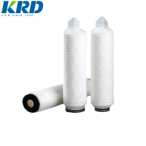 industry use 40 inch 100 micron Pp Pleated Water Filter element