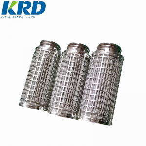 Popular Customized melt Metal stainless steel candle filter PM-40-226-40/PM4022640 20um Polymer Melt metal candle filter