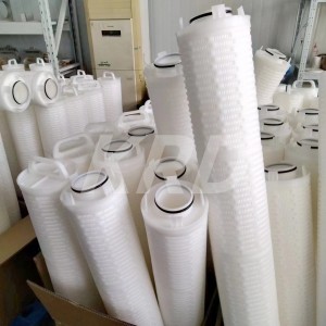 best selling 20 inch 6 micron pleated industrial fold polypropylene water AB4FR8EHF