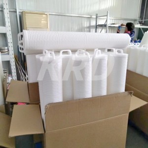 Professional manufacturers 20 inch 10 micron pleated industrial fold polypropylene water AB4FR8EHF