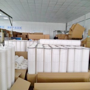 Industry Use 40 Inch 100 Micron Chemical Industry Large Flow Alkaline Water Filter Cartridge For Winery Filtration